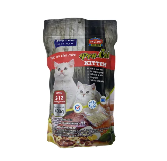 PRO-CAT KITTEN KITTY FOOD 400GR BAG