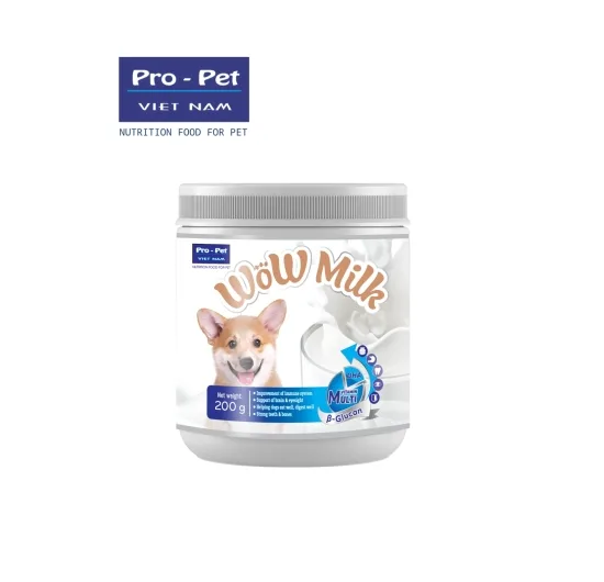 Wow Milk For Dogs Jar 200GR